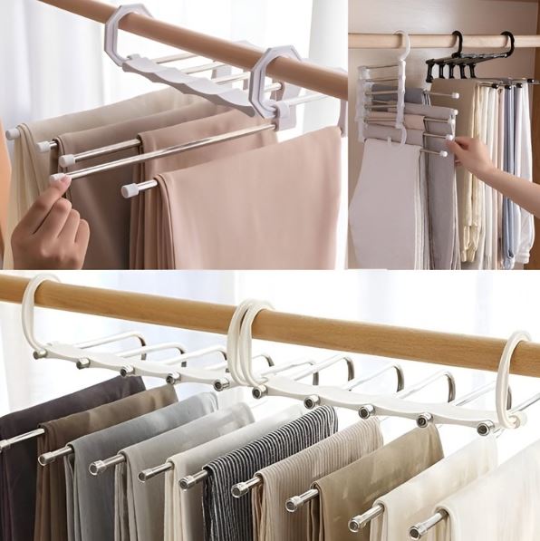 Multifunctionele broekenhanger