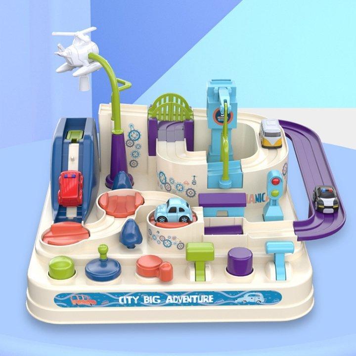 Interactief auto-avonturenspeelgoed - Racebaan voor kinderen en baby's