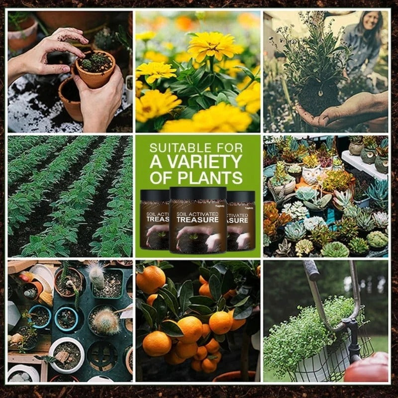 Plantaardige bodemschat activator