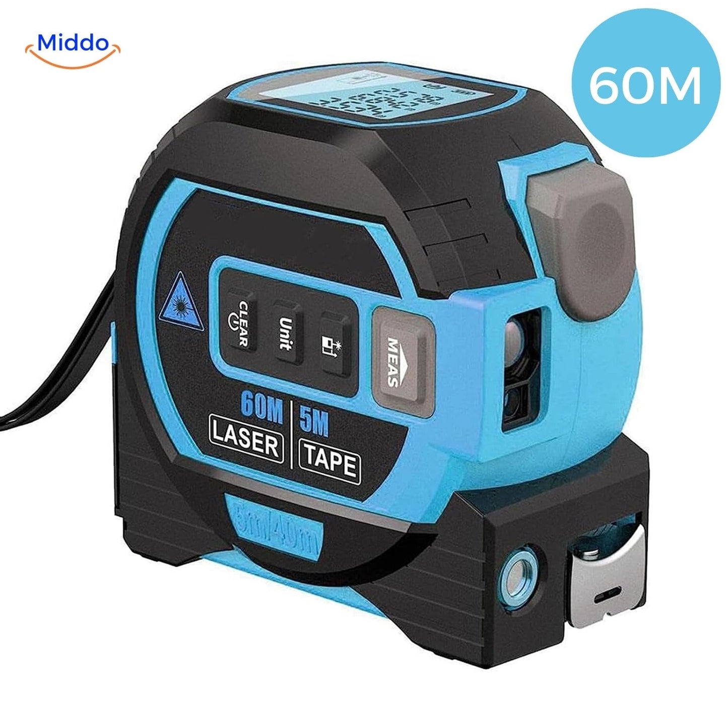 3-in-1 digitaal laser meetlint