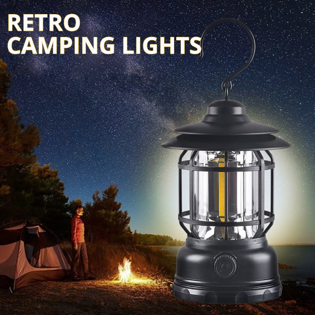 Retro campinglampen