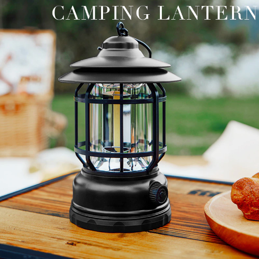 Retro campinglampen