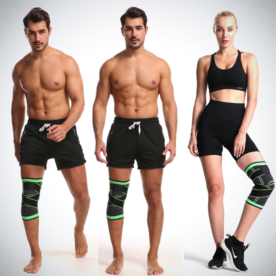 Compressie kniebandage – Brace voor sport en hardlopen