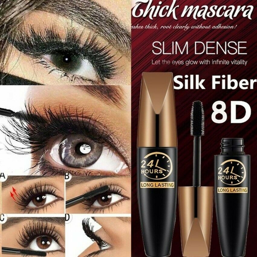 Waterproof Dikke Krul Mascara - Verlengend & Langhoudend