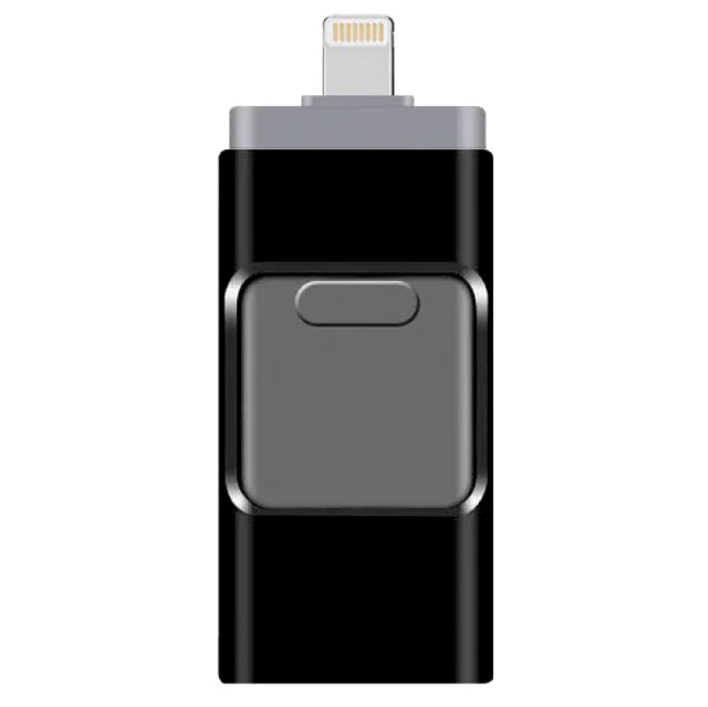 Converteerbare USB-stick – dubbele poort voor telefoon en pc