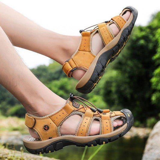 Closed Toe Hiking Sandalen - Duurzaam, Ademend & Antislip