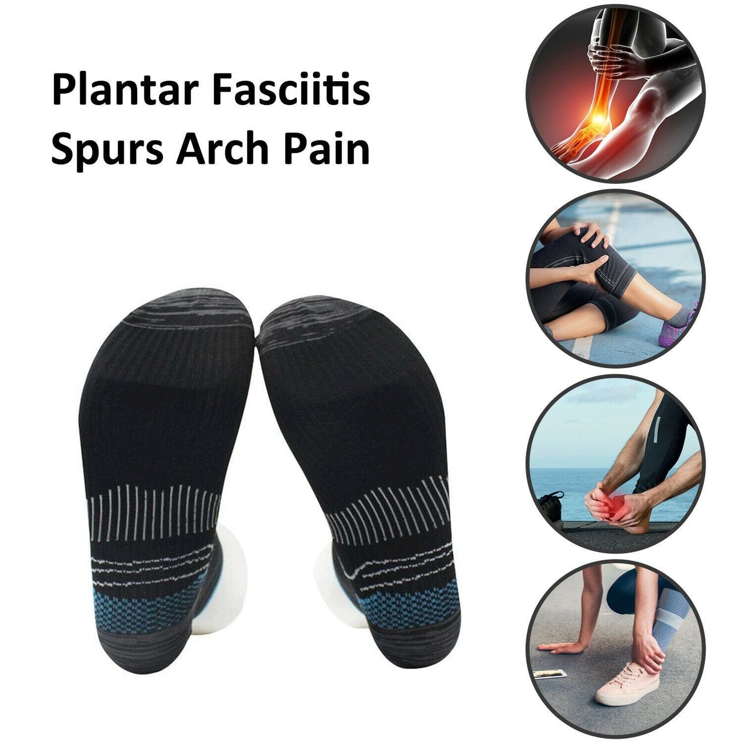 Hoogwaardige Plantaire Fascia Compressiesokken voor Comfort