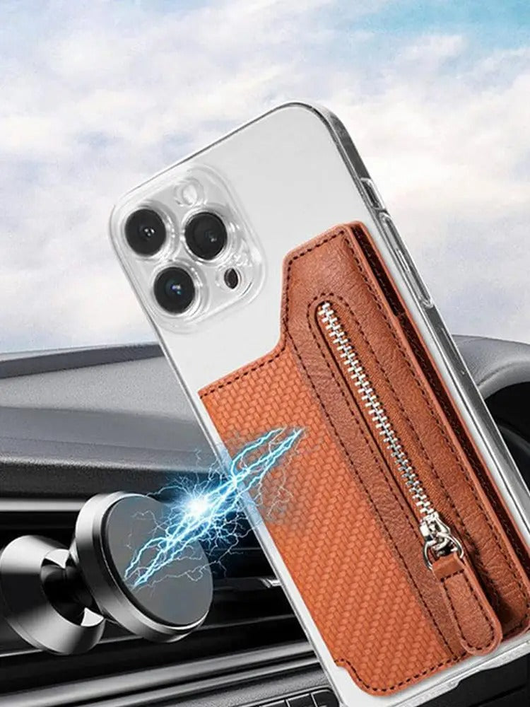 Multi CardHolder Ritssluiting Telefoonhoesje