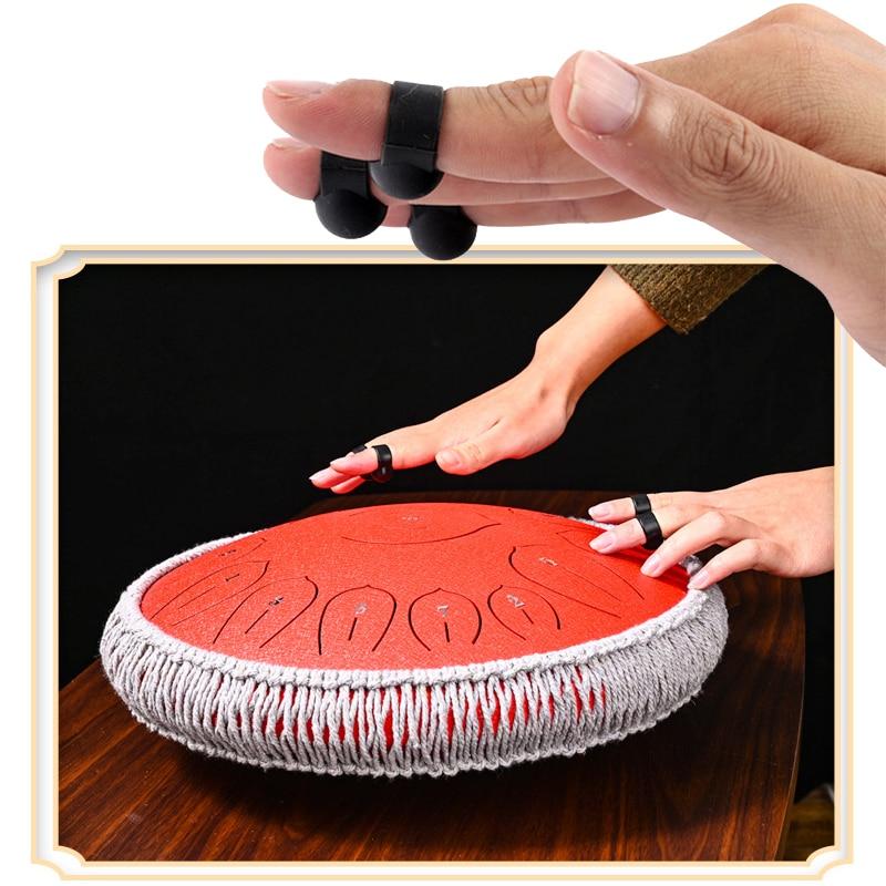 Steel Tongue Drum -Regenton 11 melodieën, met stokken en tas