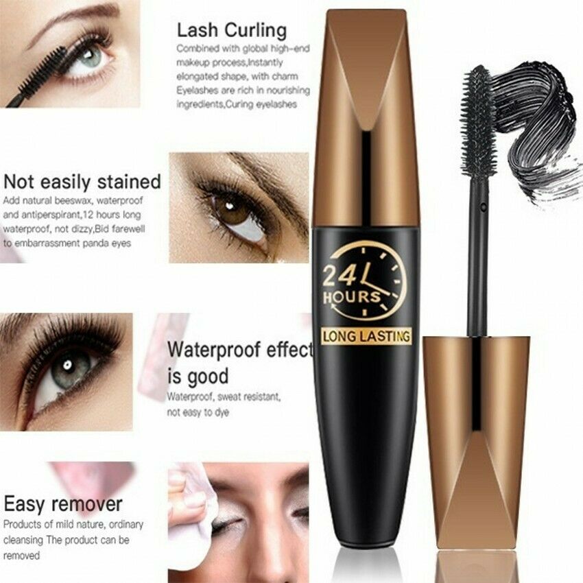 Waterproof Dikke Krul Mascara - Verlengend & Langhoudend