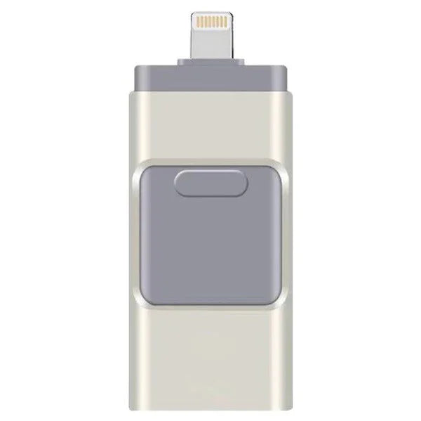 Converteerbare USB-stick – dubbele poort voor telefoon en pc