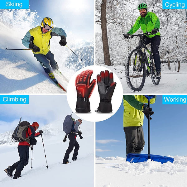 Elektrische oplaadbare verwarmde handschoenen