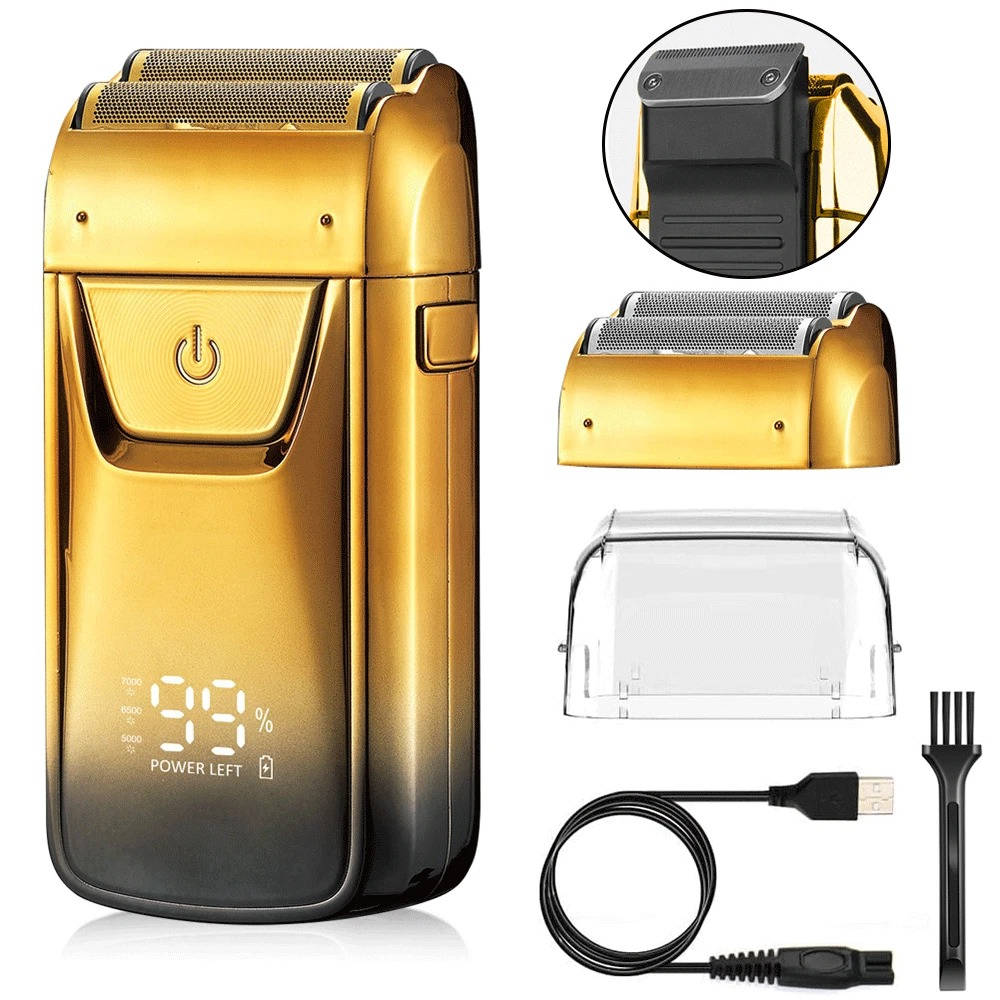 Elektrisch scheerapparaat voor hoofd en gezicht – Scheerapparaat voor kaalheid