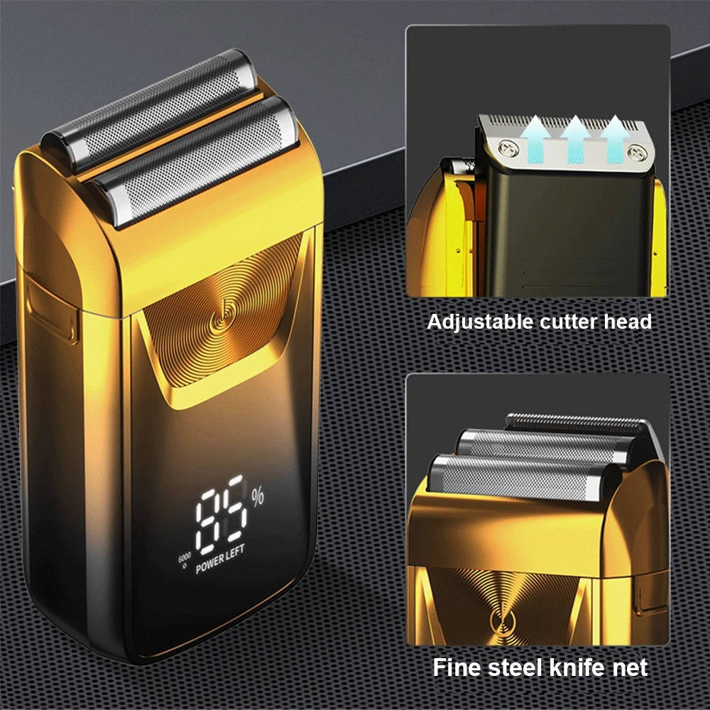 Elektrisch scheerapparaat voor hoofd en gezicht – Scheerapparaat voor kaalheid