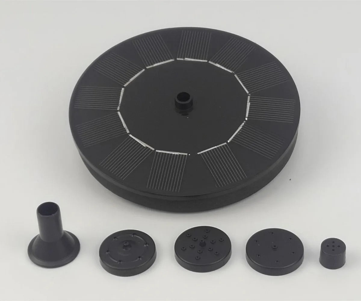 Waterfontein op zonne-energie