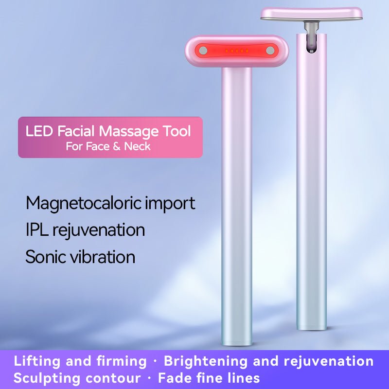4-in-1 Micro-Current Oogmassager & Gezichtstaf