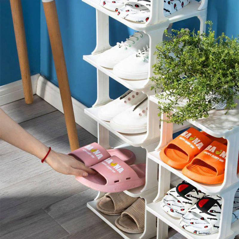 Ruimtebesparend schoenenrek met meerdere etages - Organiseer je schoenen