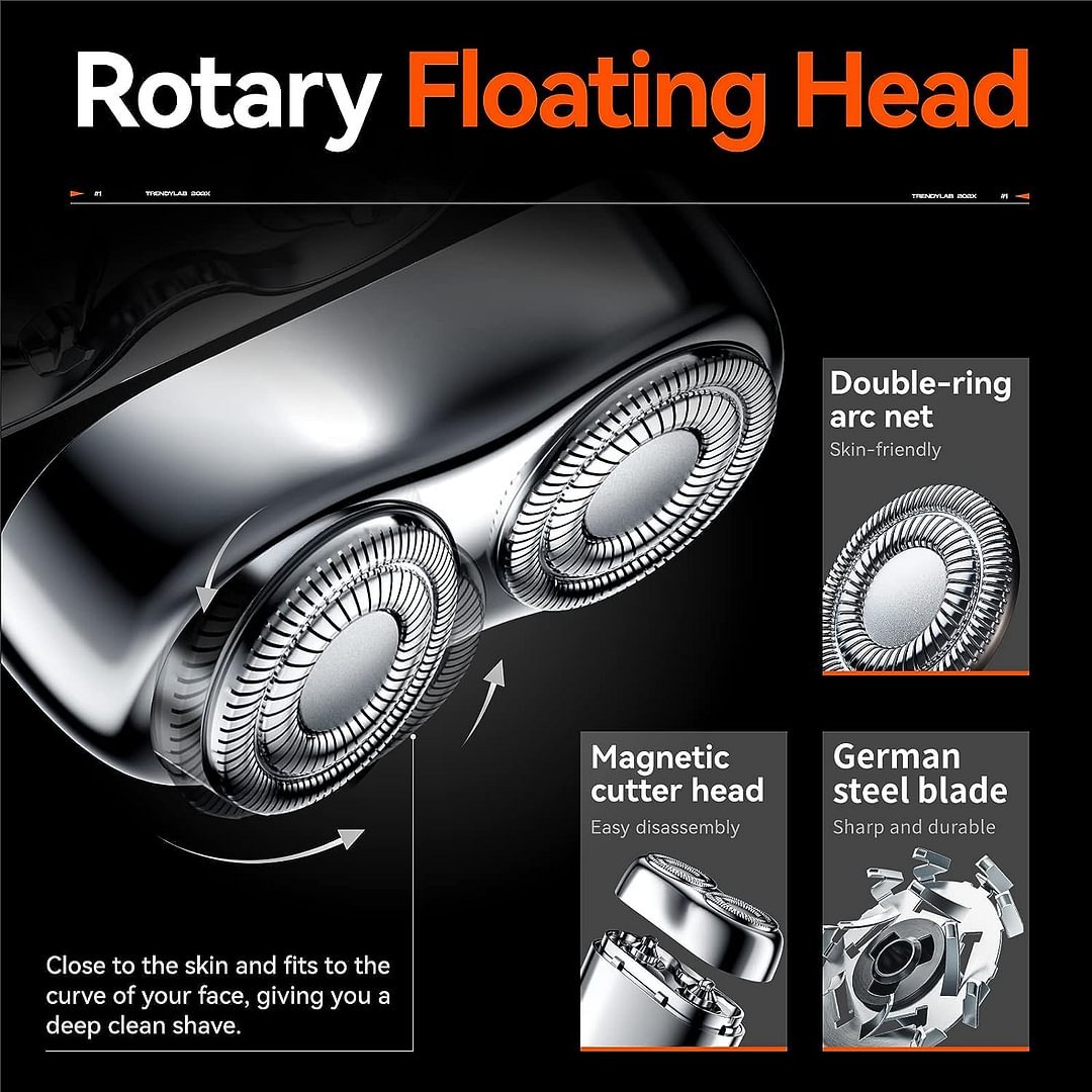 USB oplaadbare zakscheerapparaat - Compacte en waterdichte scheermes