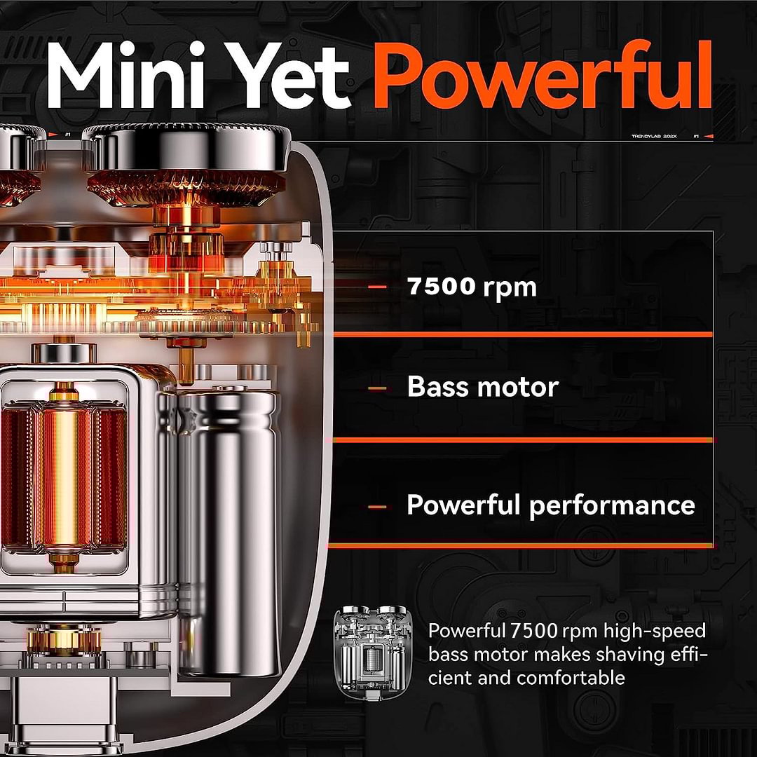 USB oplaadbare zakscheerapparaat - Compacte en waterdichte scheermes
