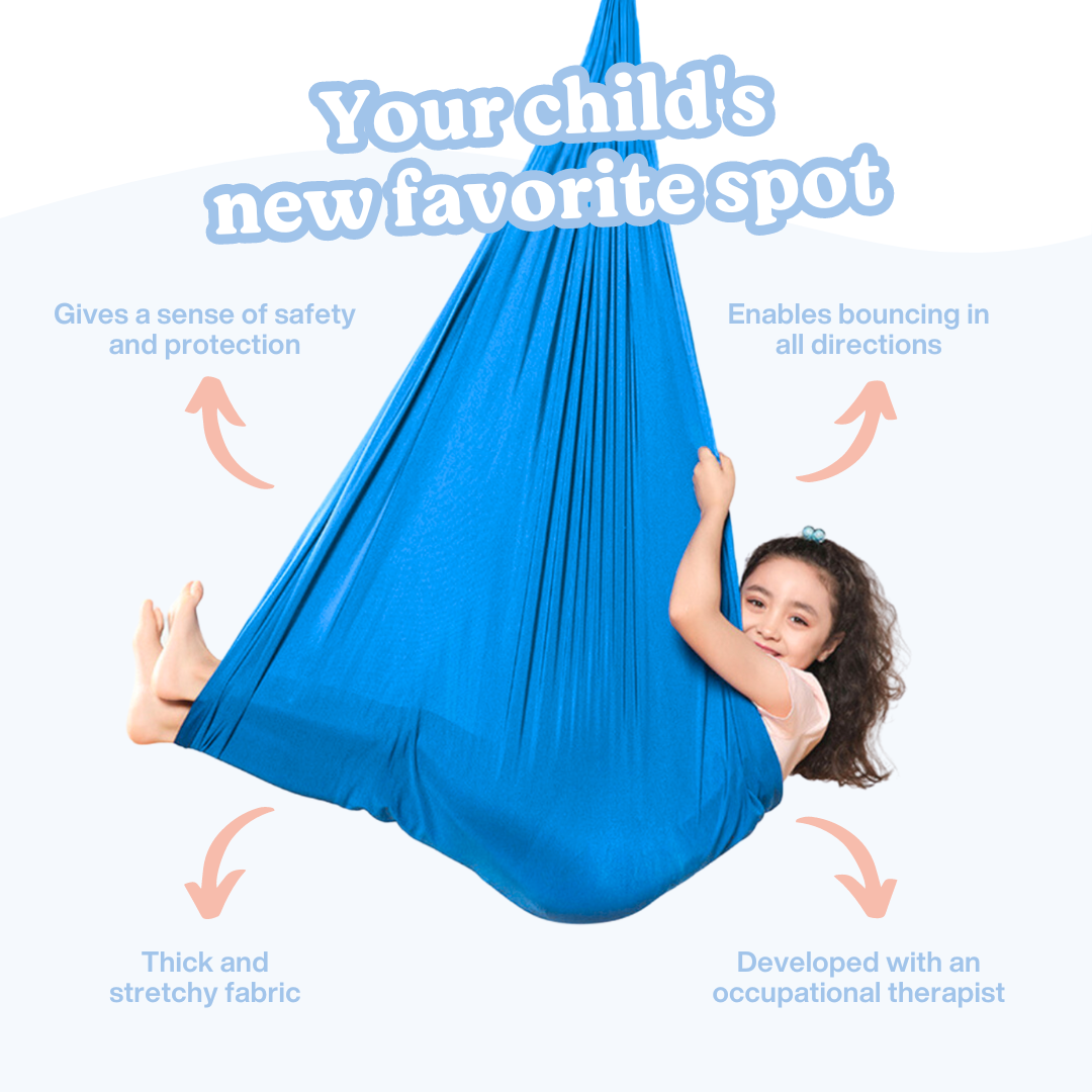Kids Pod Sensory Swing - Gezellige, rustgevende en leuke hangmat