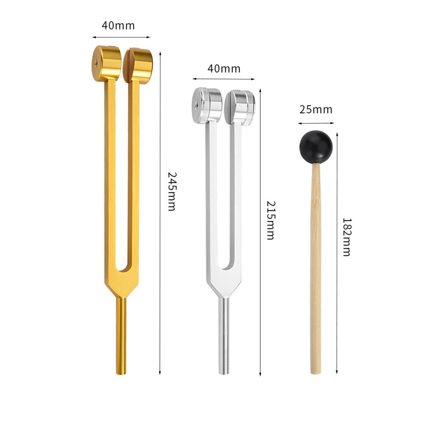 Healing Stemvorken - Medische Geluidstherapie Set