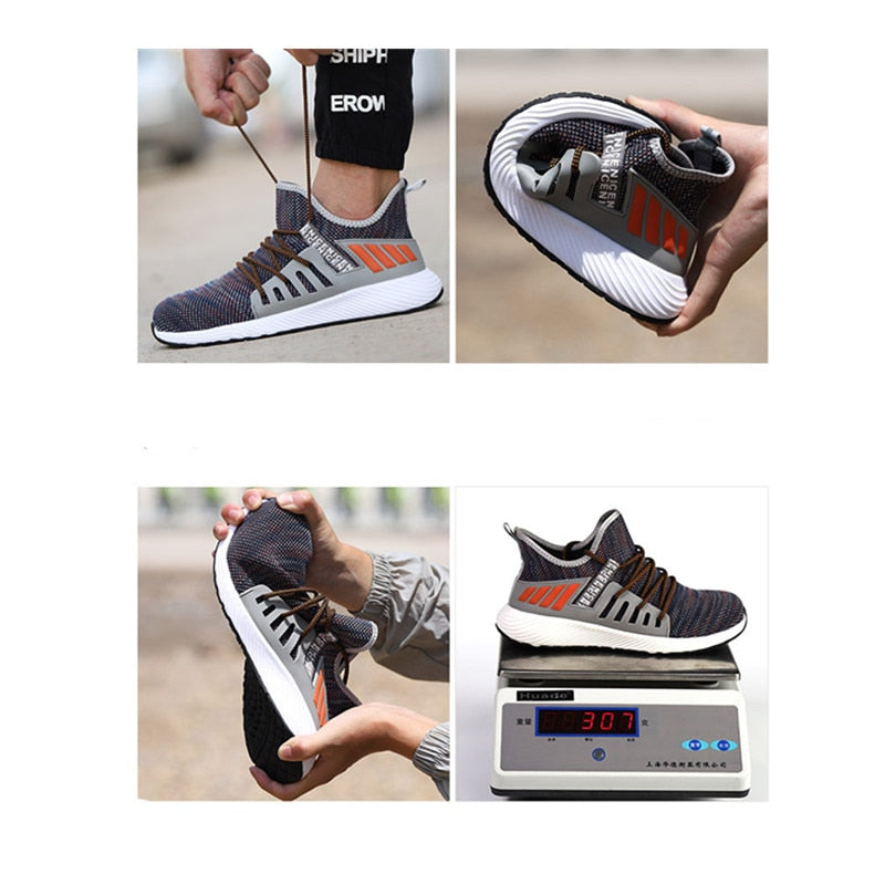 Veiligheidsschoenen met stalen neus | Lichtgewicht en ademend