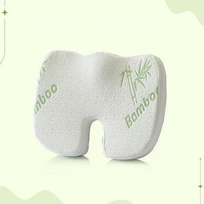 Rug- en zitkussen – Lendensteun van traagschuim voor stoelen