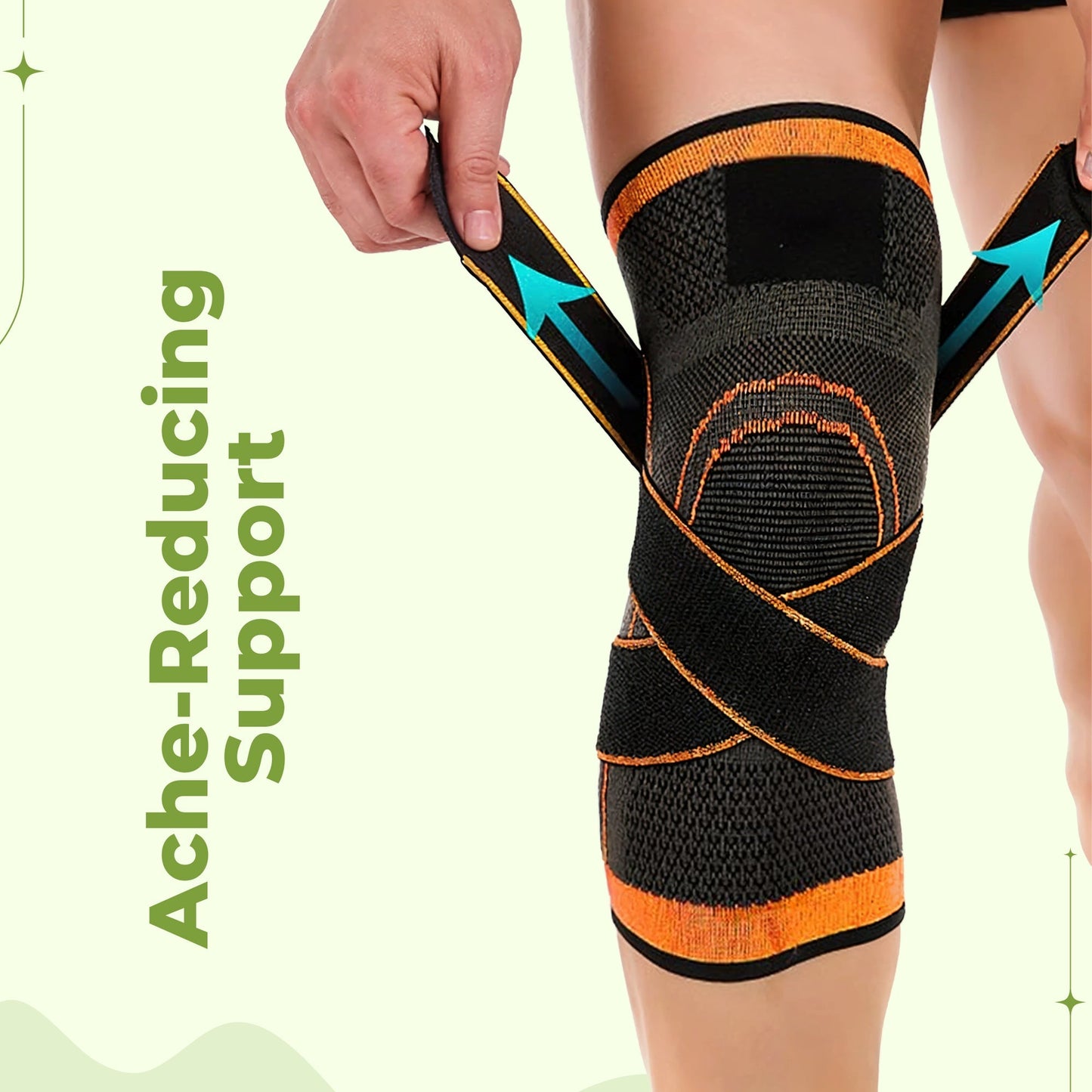 Compressie kniebandage – Brace voor sport en hardlopen