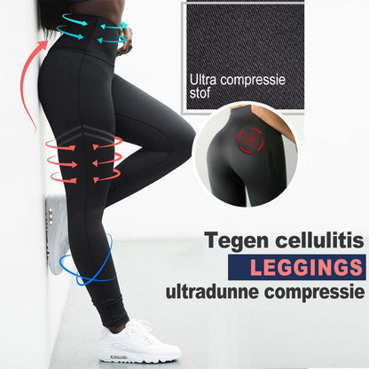 Compressielegging tegen cellulitis voor dames