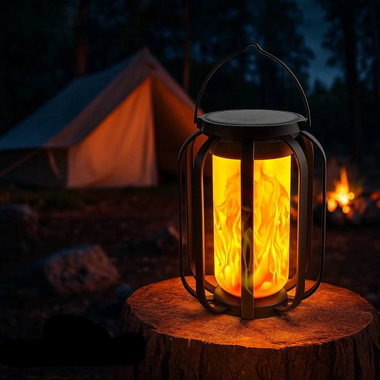 Solar Flame Lantern – Waterdichte hanglamp voor buiten