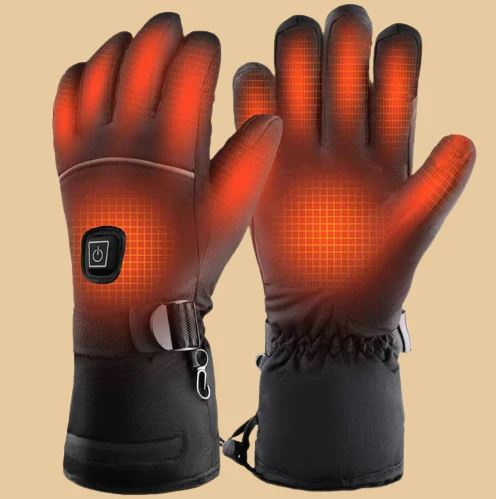 Verwarmde Handschoenen - Oplaadbaar & Touchscreen (Inclusief 2 Batterijen)