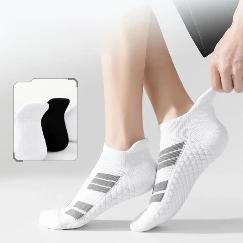 Unisex Athletic Sportsokken – Ademend & Gevoerd