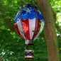 Heteluchtballon lantaarn op zonne-energie