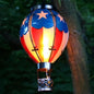 Heteluchtballon lantaarn op zonne-energie
