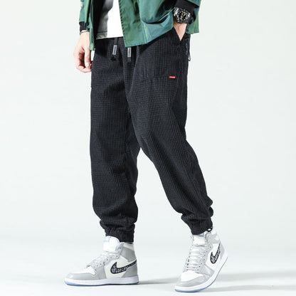 Modieuze corduroy broek