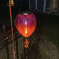 Heteluchtballon lantaarn op zonne-energie