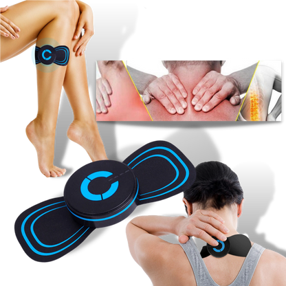 Draagbare mini elektrische nekmassager - ontspan altijd en overal