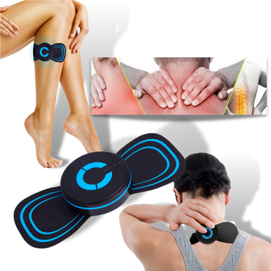 Draagbare mini elektrische nekmassager - ontspan altijd en overal