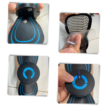Draagbare mini elektrische nekmassager - ontspan altijd en overal