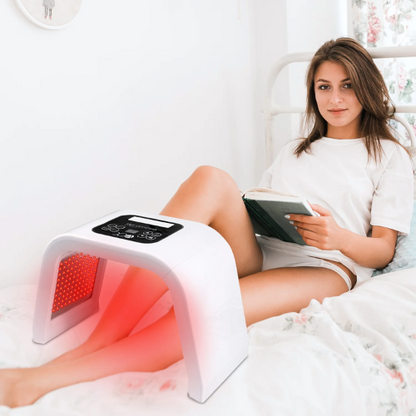 7-kleuren LED lichttherapie masker - gezichtshuidverjonging
