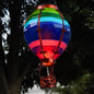 Heteluchtballon lantaarn op zonne-energie