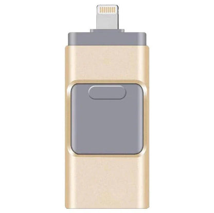 Converteerbare USB-stick – dubbele poort voor telefoon en pc