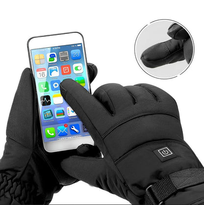 Verwarmde Handschoenen - Oplaadbaar & Touchscreen (Inclusief 2 Batterijen)