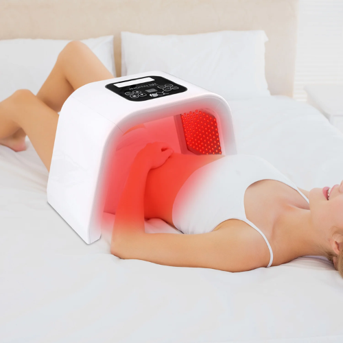 7-kleuren LED lichttherapie masker - gezichtshuidverjonging