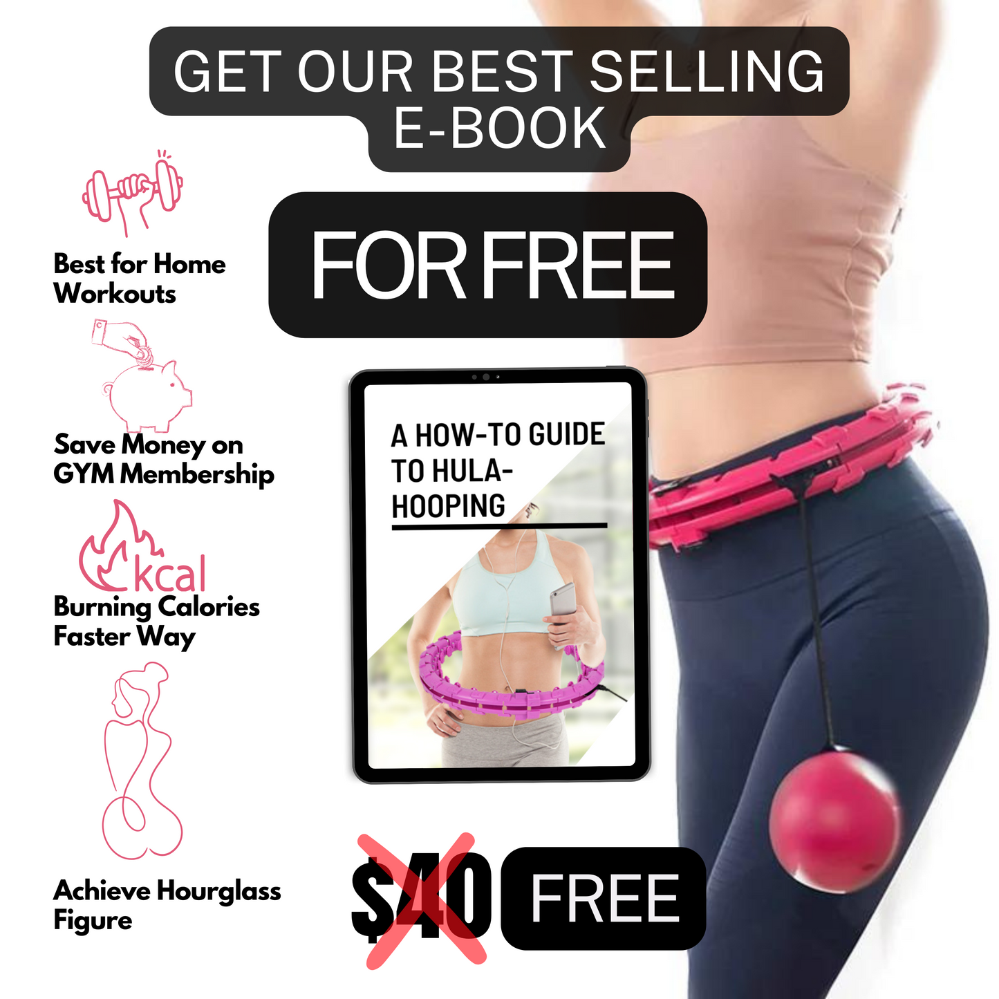 Gewogen Hula Hoop – Vetverbrander en Calorieën Afslanktool