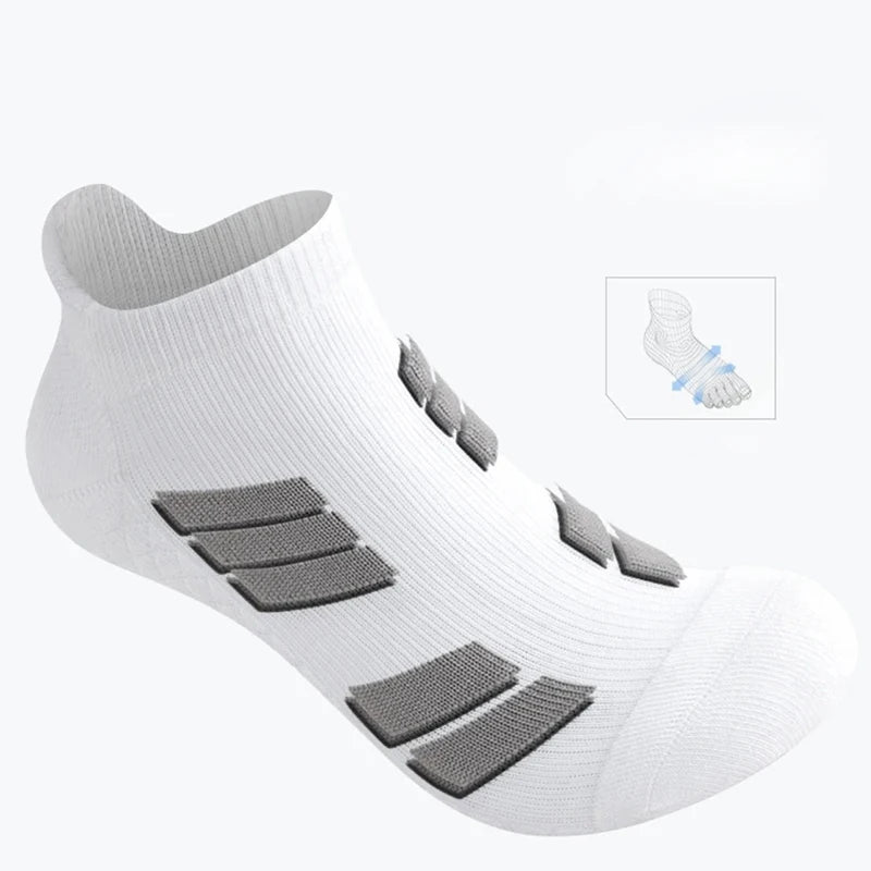 Unisex Athletic Sportsokken – Ademend & Gevoerd