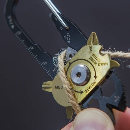 20-in-1 EDC Pocket Multigereedschap - Mini, Draagbaar & Veelzijdig
