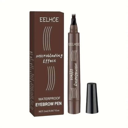 Enhanced Natural Eyebrow Pen - Langhoudende, Waterproof, Precisie Wenkbrauwen