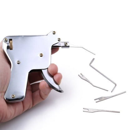 6-delige Krachtige RVS Slotreparatieset met Sleutel en Hangslot Tools