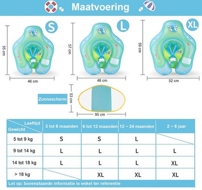 Baby Opblaasbare zwemband